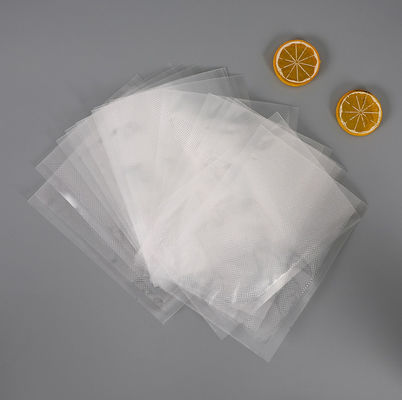 Túi bao bì chân không in nổi trong suốt Ống đồng được in để bảo quản thực phẩm tiết kiệm