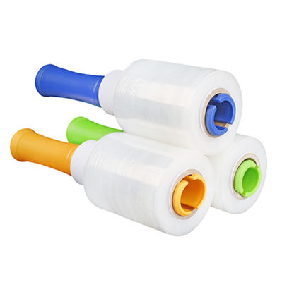 Màng căng LLDPE 1-3 inch 3920109090 Màng bọc pallet chống ẩm có tay cầm