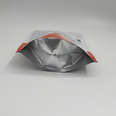 Bột bánh OEM  Túi nhôm bên Gusset Túi đứng có thể uốn lại được