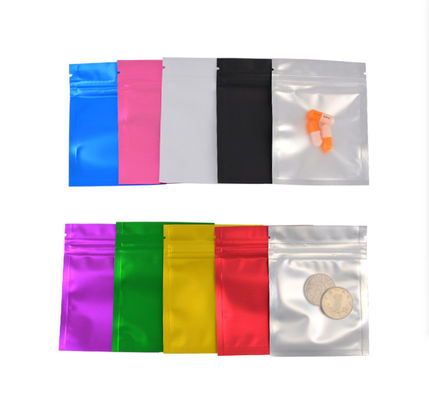 Mylar Matte Zip Túi bao bì nhựa có thể hàn lại Túi chống ẩm
