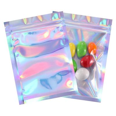 Bao bì túi  mặt sau bằng bạc VMPET Túi Mylar phía trước