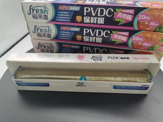 Màng bọc thực phẩm chống sương mù PVDC Taste Holding Màng bọc kéo dài