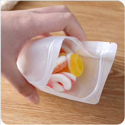 Clear Stand Up Túi bao bì nhựa Túi ống đồng mờ In
