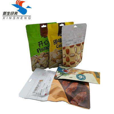 In đứng lên Túi bao bì thực phẩm Túi tráng kim loại An toàn nhiều lớp