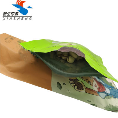In đứng lên Túi bao bì thực phẩm Túi tráng kim loại An toàn nhiều lớp
