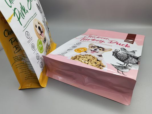 Mylar Ziplcok Túi đựng thực phẩm có thể uốn lại được Túi có thể tái chế cho thức ăn vật nuôi