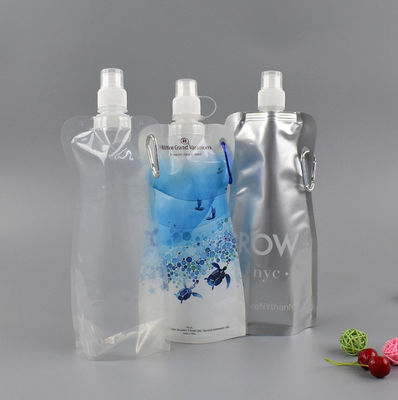 Túi đựng thức uống dạng lỏng dạng đứng di động 800ML với vòi hút