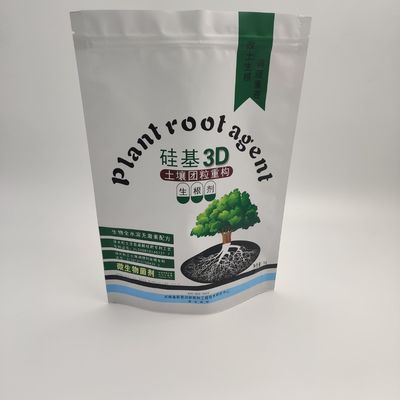 Túi giấy nhôm có thể uốn lại được in tùy chỉnh Matt có mùi bằng chứng Dung tích 1Kg
