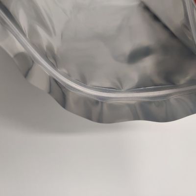 Túi giấy nhôm có thể uốn lại được in tùy chỉnh Matt có mùi bằng chứng Dung tích 1Kg