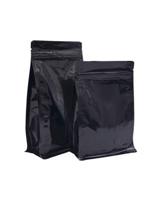 Túi đựng cà phê in ống đồng tùy chỉnh Túi bao bì Đáy phẳng Có thể tái sử dụng