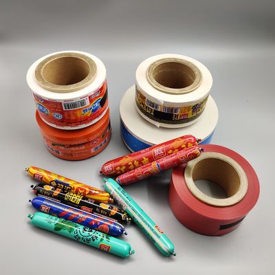 Bao bì in tùy chỉnh Xúc xích cuộn 80Mpa PVDC Màng tráng 40-60um