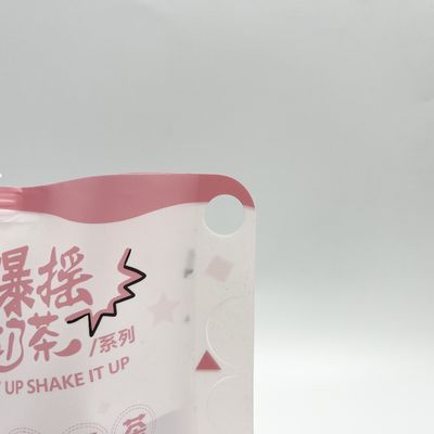 CMYK 4 lớp PE Túi đựng nước trái cây tùy chỉnh Túi chất lỏng bằng nhựa có vòi phun