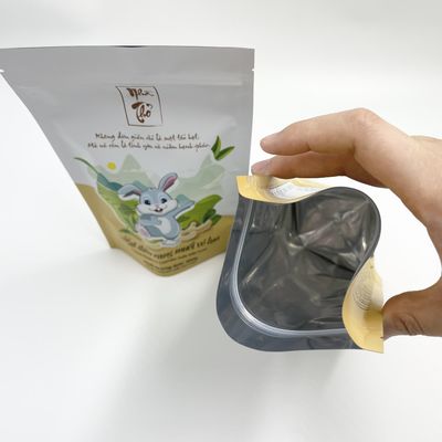 Túi bao bì thực phẩm bằng lá nhôm VMPET 300 micron In ống đồng
