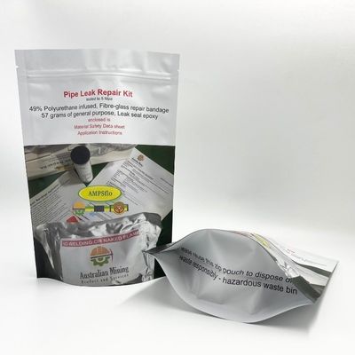 Túi đựng bao bì dây kéo nhiều lớp đứng không Ketene để mua sắm