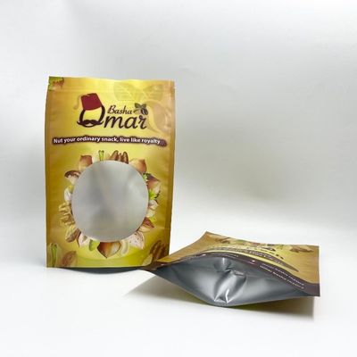 Dung tích 500g Nhiều lớp Matt Finish Túi cà phê có dây kéo Van Wiht