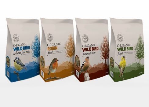In ống đồng tùy chỉnh Túi bao bì hạt giống chim VMPET 750g