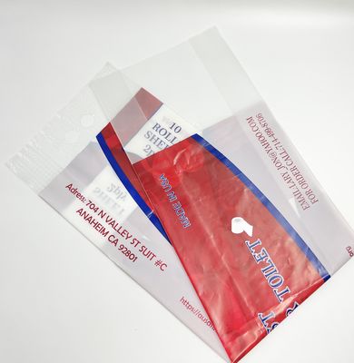 In tùy chỉnh với túi bao bì cuộn vệ sinh xử lý