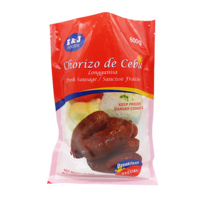 Thực phẩm đông lạnh Cấp nylon Bao bì Túi hút chân không 3 mặt Con dấu