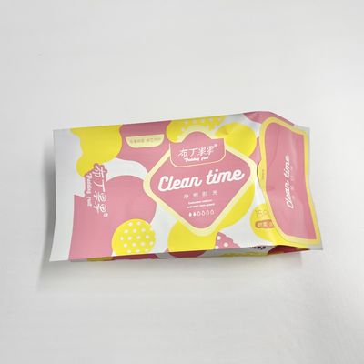CMYK In khăn giấy vệ sinh cho phụ nữ Túi giấy nhôm có nhãn dán